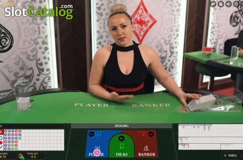 Οθόνη2. Punto Banco (Evolution Gaming) Κουλοχέρης