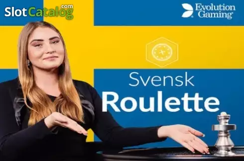 Svensk Roulette Live Casino (Evolution Gaming) Λογότυπο Svensk Roulette Live Casino (Evolution Gaming) Λογότυπο