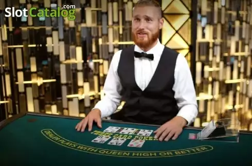 Three Card Poker Live Casino (Evolution Gaming) Λογότυπο Three Card Poker Live Casino (Evolution Gaming) Λογότυπο