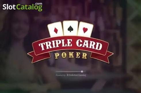 Triple Card Poker Live Casino (Evolution Gaming) Κουλοχέρης 