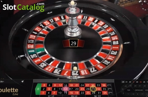 Οθόνη3. Roulette Live Casino (Evolution Gaming) Κουλοχέρης 