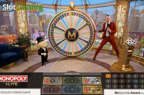 Οθόνη2. Monopoly Live Κουλοχέρης 
