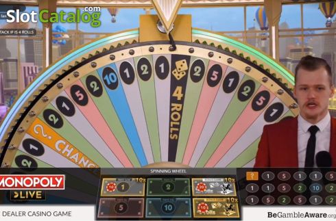Οθόνη3. Monopoly Live Κουλοχέρης 