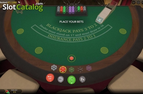 Οθόνη2. First Person Blackjack (Evolution Gaming) Κουλοχέρης
