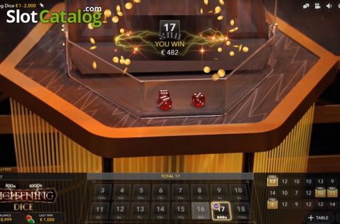 Οθόνη6. Lightning Dice Κουλοχέρης