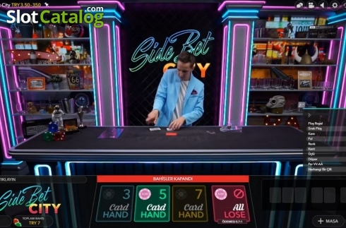 Οθόνη2. Side Bet City Κουλοχέρης