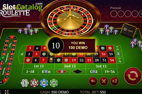 Οθόνη4. European Roulette (Evoplay Entertainment) Κουλοχέρης