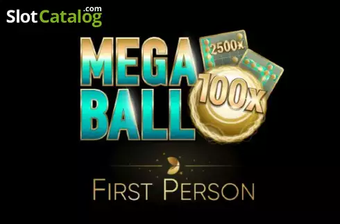 Mega Ball First Person Λογότυπο Mega Ball First Person Λογότυπο