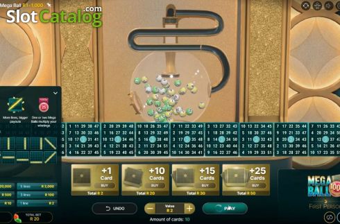 Οθόνη3. Mega Ball First Person Κουλοχέρης