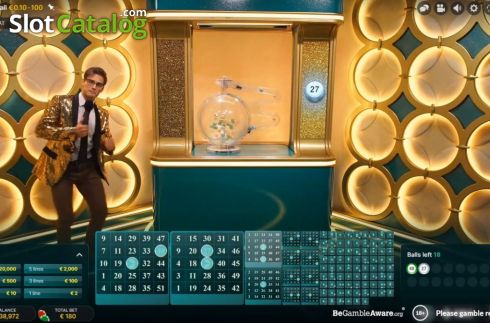 Οθόνη3. Mega Ball (Evolution Gaming) Κουλοχέρης