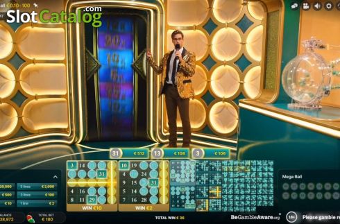 Οθόνη5. Mega Ball (Evolution Gaming) Κουλοχέρης