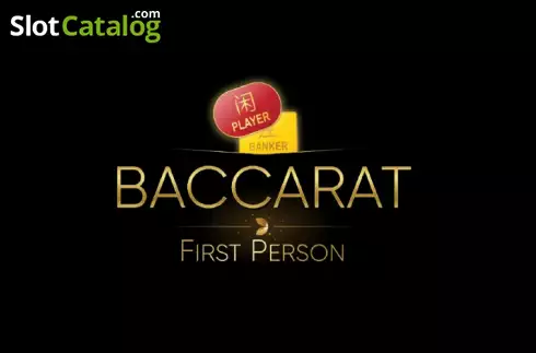 Baccarat First Person Λογότυπο