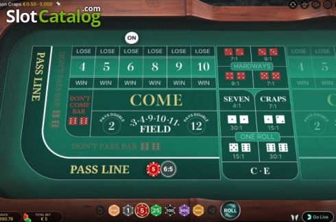 Οθόνη2. First Person Craps Κουλοχέρης