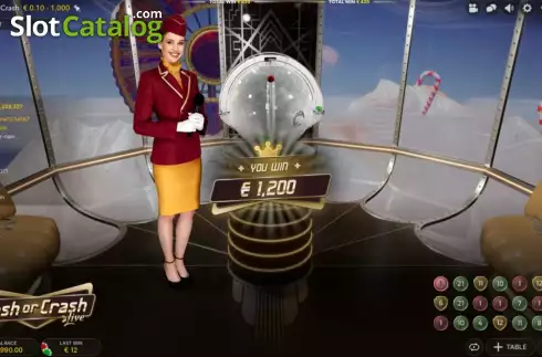 Οθόνη5. Cash or Crash Live Κουλοχέρης 