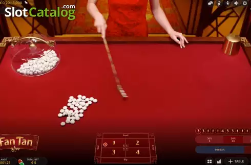 Οθόνη4. Fan Tan Live Κουλοχέρης 