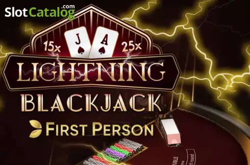 First Person Lightning Blackjack Λογότυπο First Person Lightning Blackjack Λογότυπο