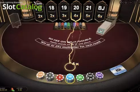 Οθόνη5. First Person Lightning Blackjack Κουλοχέρης