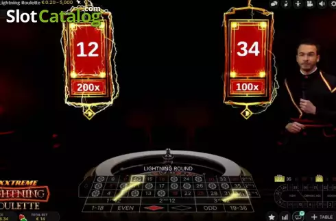 Οθόνη2. Xxxtreme Lightning Roulette Κουλοχέρης