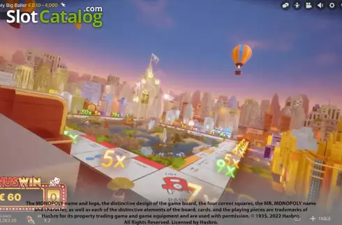 Οθόνη4. Monopoly Big Baller Κουλοχέρης