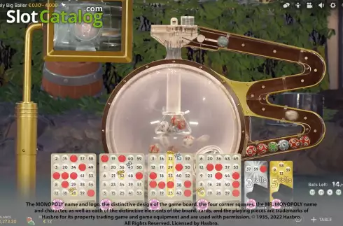 Οθόνη8. Monopoly Big Baller Κουλοχέρης