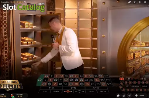 Οθόνη2. Gold Bar Roulette Κουλοχέρης