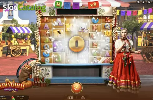 Οθόνη6. Extra Chilli Epic Spins Κουλοχέρης