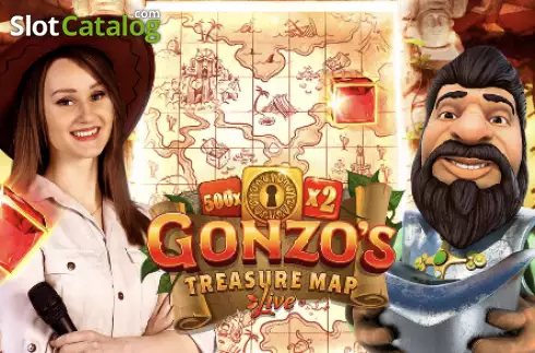 Gonzo’s Treasure Map Λογότυπο Gonzo’s Treasure Map Λογότυπο