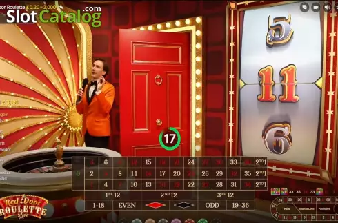 Οθόνη2. Red Door Roulette Κουλοχέρης