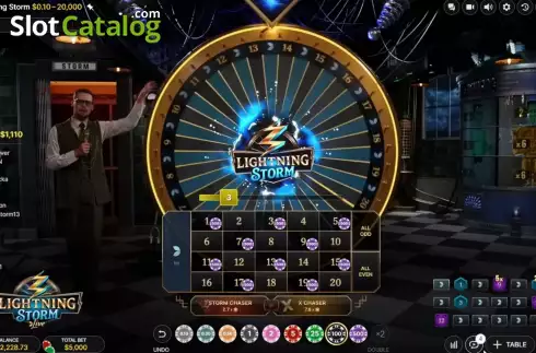 Οθόνη6. Lightning Storm Live Κουλοχέρης