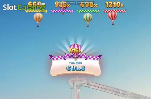 Οθόνη8. Balloon Race Live Κουλοχέρης