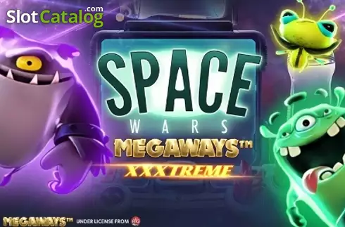 Space Wars XXXtreme Megaways Λογότυπο Space Wars XXXtreme Megaways Λογότυπο