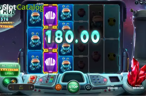 Οθόνη3. Space Wars XXXtreme Megaways Κουλοχέρης