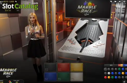 Οθόνη2. Marble Race Κουλοχέρης