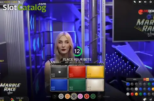 Οθόνη5. Marble Race Κουλοχέρης