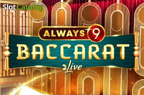 Always 9 Baccarat Λογότυπο Always 9 Baccarat Λογότυπο