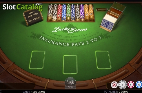 Οθόνη2. Blackjack Lucky Sevens Κουλοχέρης
