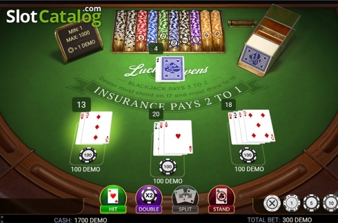 Οθόνη4. Blackjack Lucky Sevens Κουλοχέρης