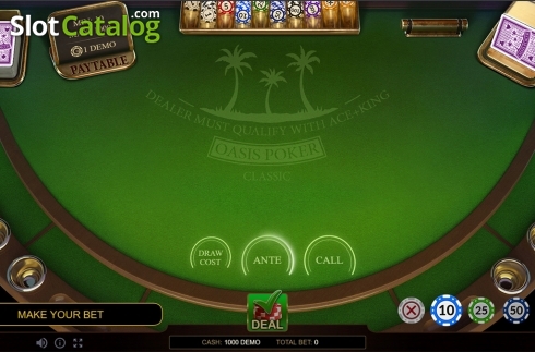 Οθόνη2. Oasis Poker Classic Κουλοχέρης