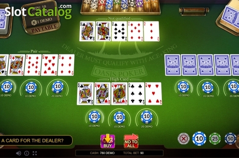 Οθόνη4. Oasis Poker Pro Series Κουλοχέρης 