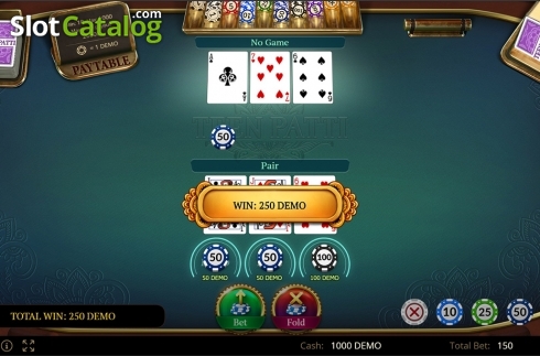 Οθόνη4. Poker Teen Patti Κουλοχέρης 