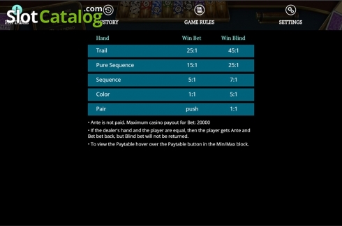 Οθόνη5. Poker Teen Patti Κουλοχέρης 