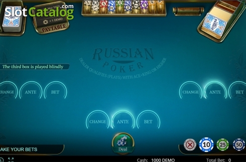 Οθόνη3. Russian Poker (Evoplay Entertainment) Κουλοχέρης
