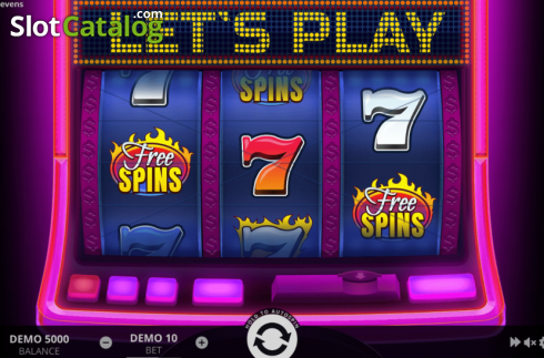 Οθόνη2. Hot Triple Sevens (Evoplay Entertainment) Κουλοχέρης