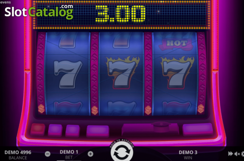 Οθόνη5. Hot Triple Sevens (Evoplay Entertainment) Κουλοχέρης