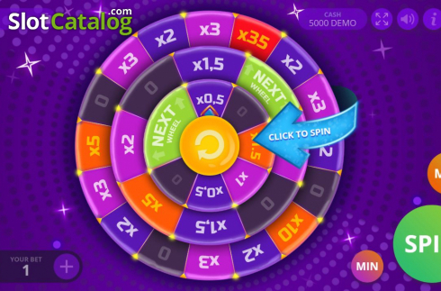 Οθόνη2. Magic Wheel (Evoplay) Κουλοχέρης