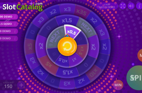 Οθόνη4. Magic Wheel (Evoplay) Κουλοχέρης