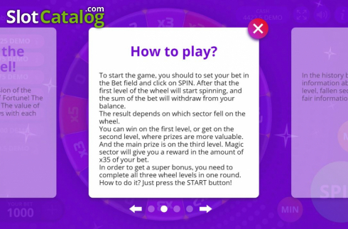 Οθόνη6. Magic Wheel (Evoplay) Κουλοχέρης