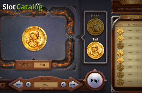 Οθόνη4. Heads & Tails (Evoplay Entertaiment) Κουλοχέρης 
