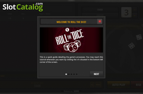 Οθόνη6. Roll the Dice (Evoplay Entertainment) Κουλοχέρης