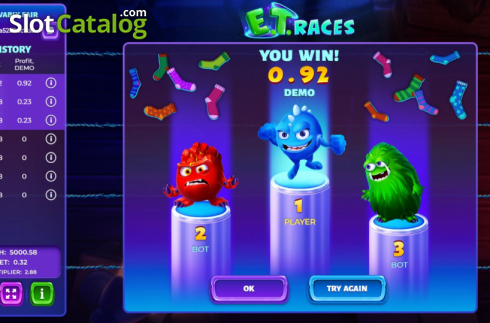 Οθόνη4. E.T. Races Κουλοχέρης
